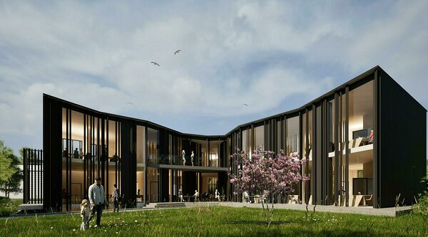 Riigimetsa majandamise keskus (RMK) ja Eesti arhitektide liit korraldasid arhitektuurivõistluse, et anda uus ilme RMK Paikuse amortiseerunud büroohoonele.